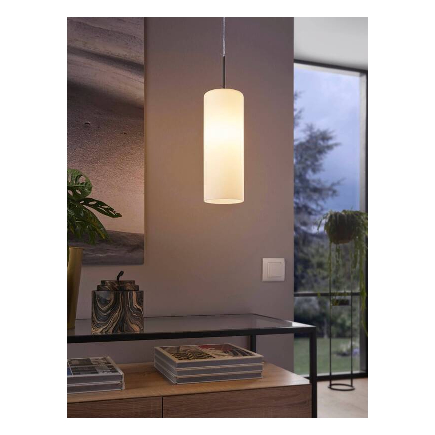 Eglo 75251 - LED RGB Hämardatav lühter ELLUNO-C E27/7,5W/230V + pult