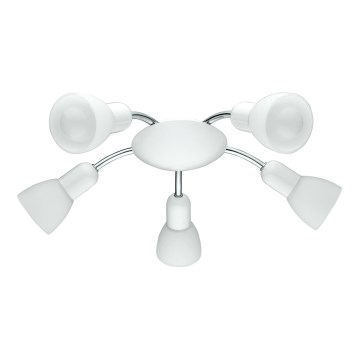 Eglo 75305 - LED spottvalgusti DAKAR 5xE14/3,5W/230V valge