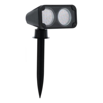 Eglo 75315 - LED Välivalgusti NEMA 2xGU10/2,8W/230V 3000K IP44