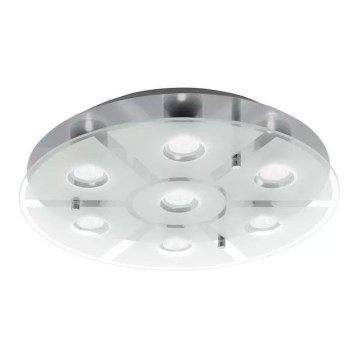 Eglo 75343 - LED-hämardatav laelamp CABO-SD 7xGU10/5W/230V läbimõõt 46 cm mattkroom