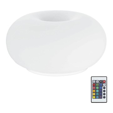 Eglo 75355 - LED RGB Hämardatav laualamp OPTICA-C 2xE27/7,5W/230V d. 28 cm + kaugjuhtimispult