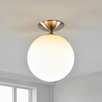 Eglo 75358 - RGBW Hämardatav laevalgusti RONDO-C 1xE27/7,5W/23V d. 25 cm + kaugjuhtimispult