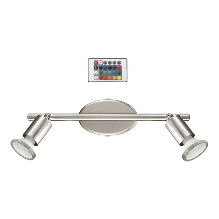 Eglo 75384 - LED-kohtvalgusti BUZZ-C 2xGU10/4W/230V