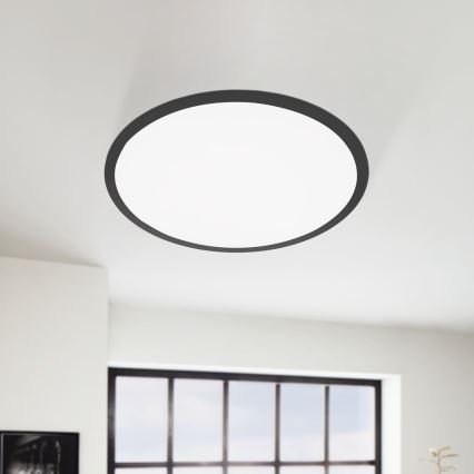 Eglo 75577 - LED Hämardatav laevalgusti SALOBRENA-TW LED/32,5W/230V d. 60 cm + kaugjuhtimispult