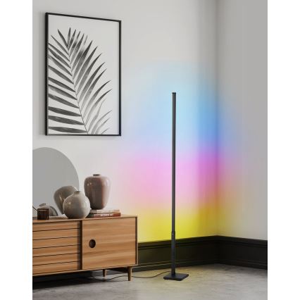 Eglo - LED RGB Hämardatav põrandavalgusti LED/13,5W/230V 2700-6500K + pult