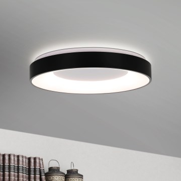 Eglo 75661 - LED Hämardatav laevalgusti JUTIO 4xLED/8,1W/230V must + kaugjuhtimispult