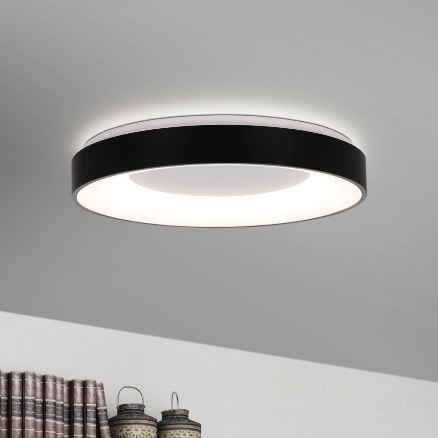 Eglo 75661 - LED Hämardatav laevalgusti JUTIO 4xLED/8,1W/230V must + kaugjuhtimispult
