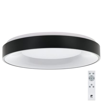 Eglo 75661 - LED Hämardatav laevalgusti JUTIO 4xLED/8,1W/230V must + kaugjuhtimispult