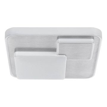 Eglo 75666 - LED Laevalgusti LEPRESO LED/19,5W/230V 38,5x38,5 cm matt kroom