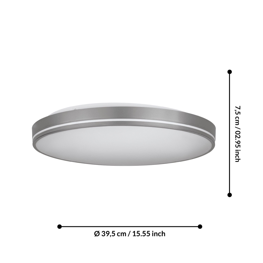 Eglo - LED Hämardatav laevalgusti LED/22W/230V 3000-6500K + pult