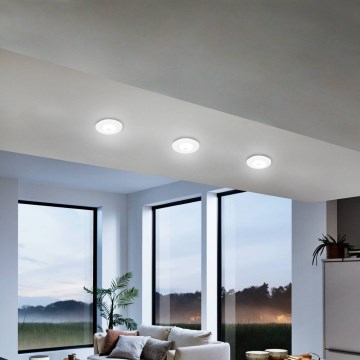 Eglo 75763 - KOMPLEKT 3x LED Süvistatav valgusti ZUJAR LED/3,4W/230V valge
