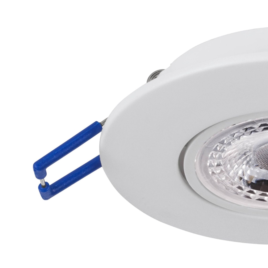 Eglo 75763 - KOMPLEKT 3x LED Süvistatav valgusti ZUJAR LED/3,4W/230V valge