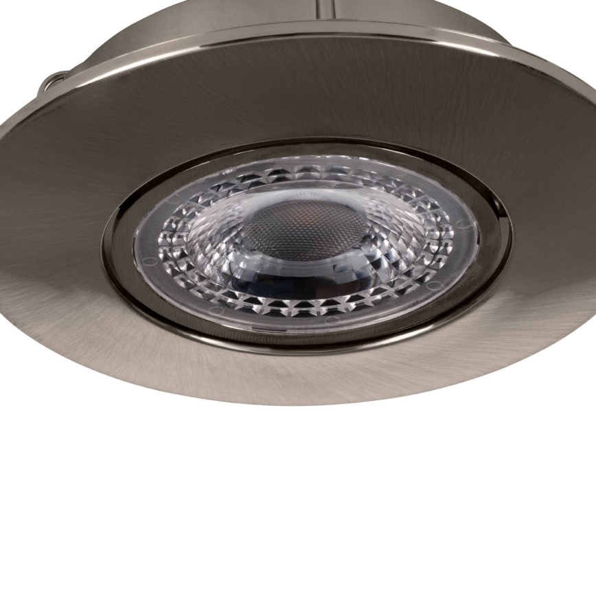 Eglo 75765 - KOMPLEKT 3x LED Süvistatav valgusti ZUJAR LED/3,4W/230V matt kroom
