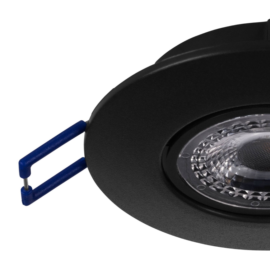 Eglo 75765 - KOMPLEKT 3x LED Süvistatav valgusti ZUJAR LED/3,4W/230V must