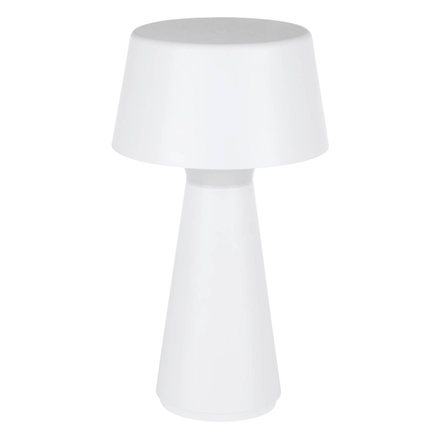 Eglo - LED hämardatav välitingimustes kasutatav laetav lauavalgusti LED/3W/5V 2200/3000/4000K 2000 mAh IP44 valge