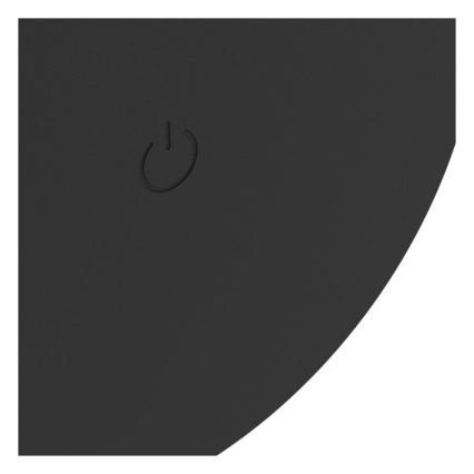 Eglo - LED hämardatav laetav puutetundlik välisseinavalgusti LED/5W/5V 2000 mAh 3000/4000/6500K IP44 must