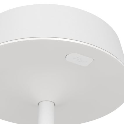 Eglo - LED hämardatav päikesepaneeliga laetav puutetundlik laualamp LED/3W/5V 3000-6000K 1800 mAh IP44 valge