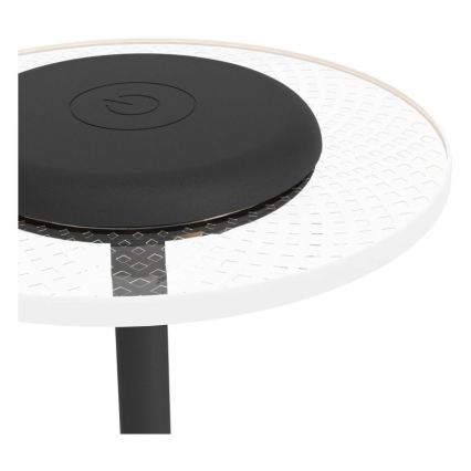 Eglo - LED RGBW hämardatav laetav puutetundlik laualamp LED/5V 2000 mAh must