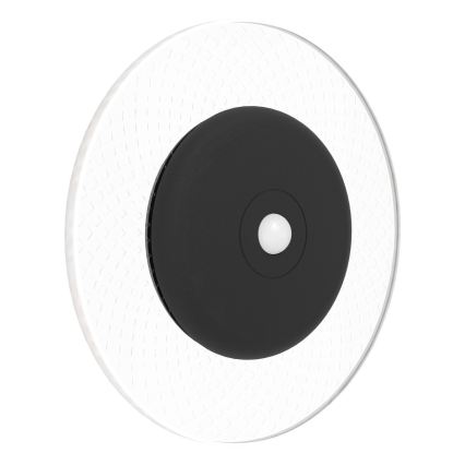 Eglo - LED RGBW hämardatav laetav seinavalgusti liikumis- ja hämarussensoriga LED/5V 2000 mAh must + kaugjuhtimispult