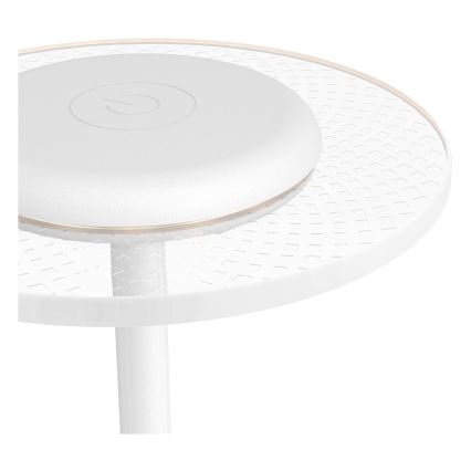 Eglo - RGBW LED hämardatav laetav puutetundlik laualamp LED/5V 2000 mAh valge