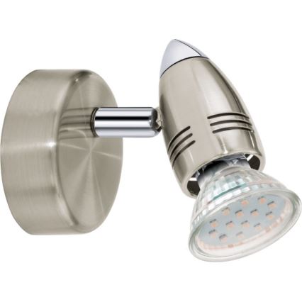 Eglo 78022 - LED Kohtvalgusti MAGNUM 1xGU10/3W/230V matt kroom