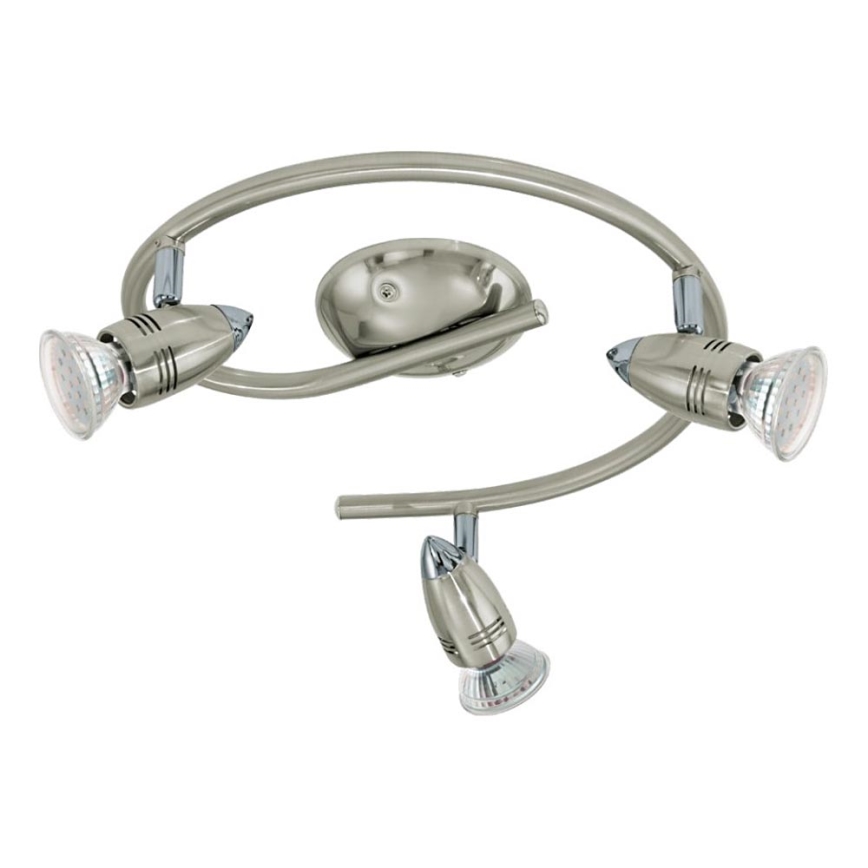 Eglo 78024 - LED Kohtvalgusti seinale MAGNUM 3xGU10/3W/230V 3000K matt kroom