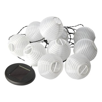 Eglo 780347 - LED päikesetoitel valguskett 10xLED/4,3m 300 mAh IP44