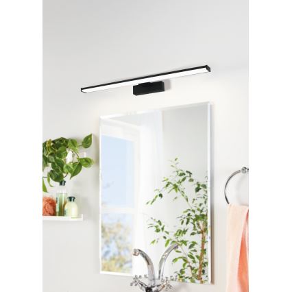 Eglo 780431 - LED Peeglivalgustus vannituppa BETETA LED/11W/230V 60 cm IP44 must