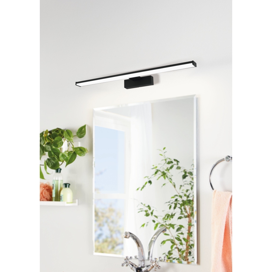 Eglo 780431 - LED Peeglivalgustus vannituppa BETETA LED/11W/230V 60 cm IP44 must