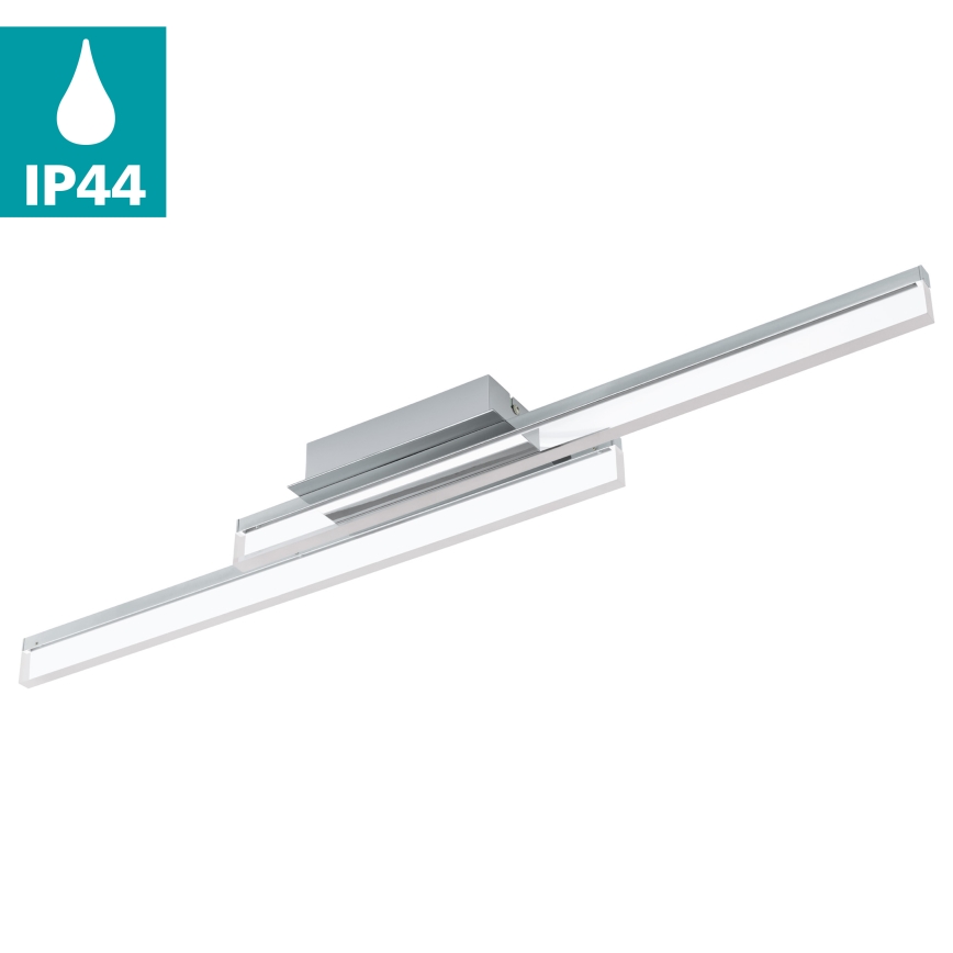 Eglo 780433 - LED Laevalgusti vannituppa YANGUAS 2xLED/11W/230V 3000K IP44 matt kroom