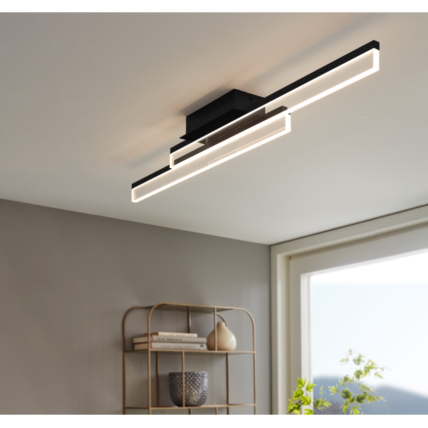 Eglo 780433 - LED Laevalgusti vannituppa YANGUAS 2xLED/11W/230V 3000K IP44 matt kroom