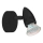 Eglo 780443 - LED Kohtvalgusti seinale SABADELL 1xGU10/2,8W/230V 3000K must