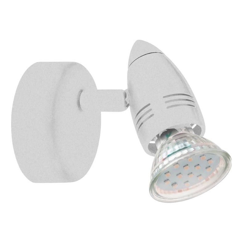 Eglo 780447 - LED Kohtvalgusti seinale SABADELL 1xGU10/2,8W/230V 3000K valge