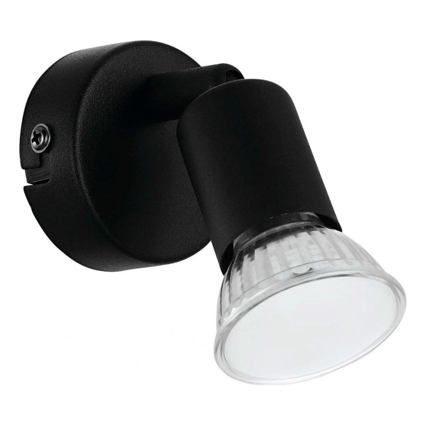 Eglo 780457 - LED Kohtvalgusti seinale ESCALERA 1xGU10/2,8W/230V 3000K must