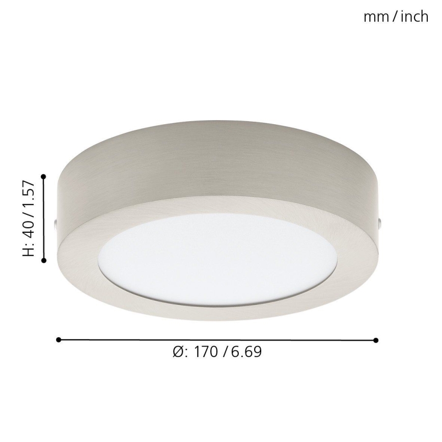 Eglo 78213 - LED laelamp FUEVA LED/10,9W/230V läbimõõt 17 cm