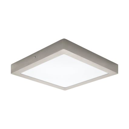 Eglo 78218 - LED laevalgusti FUEVA LED/22W/230V 30x30 cm matitud kroom