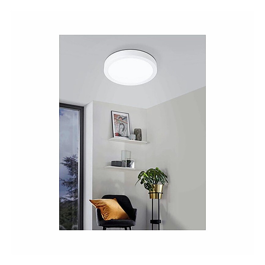 Eglo 78668 - LED laelamp FUEVA LED/17W/230V läbimõõt 21 cm valge
