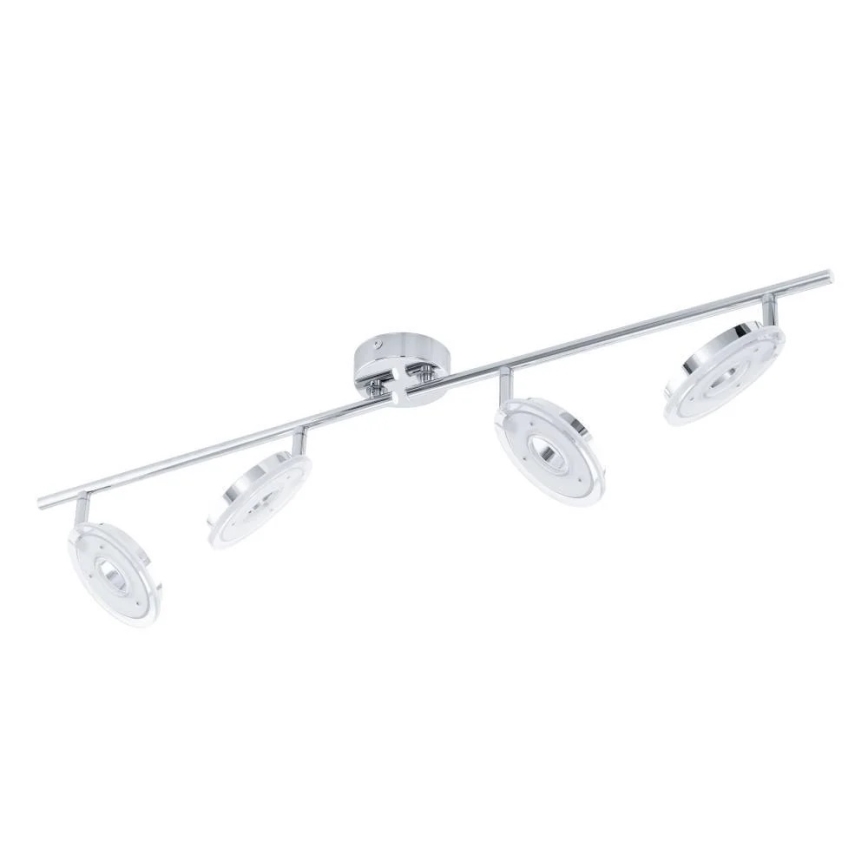 Eglo 78684 - LED-suunavalgusti DORNES 4xLED/4,5W/230V läikiv kroom