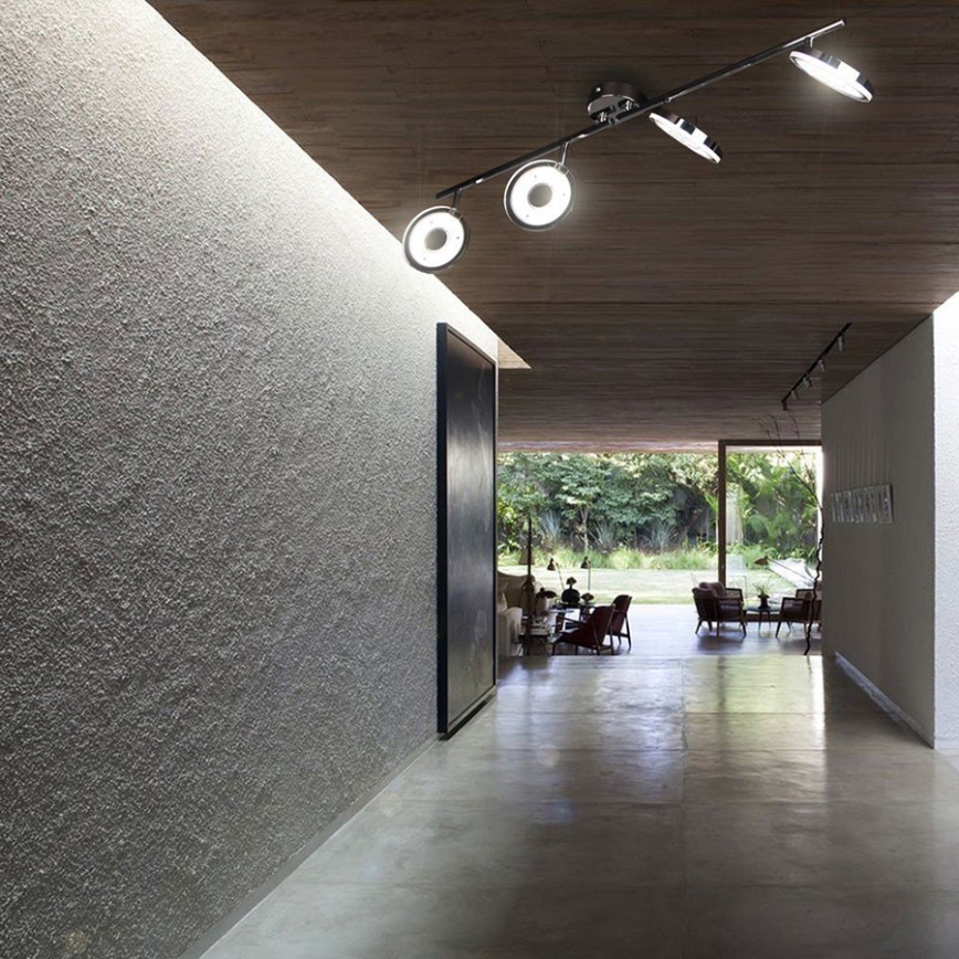 Eglo 78684 - LED-suunavalgusti DORNES 4xLED/4,5W/230V läikiv kroom