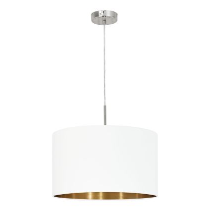 Eglo 78695 - Lühter PASTERI 1xE27/60W/230V valge