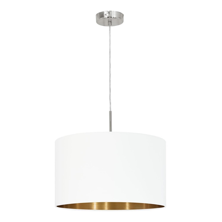Eglo 78695 - Lühter PASTERI 1xE27/60W/230V valge