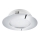 Eglo 78748 - LED Hämardatav süvistatav valgusti PINEDA LED/12W/230V läikiv kroom