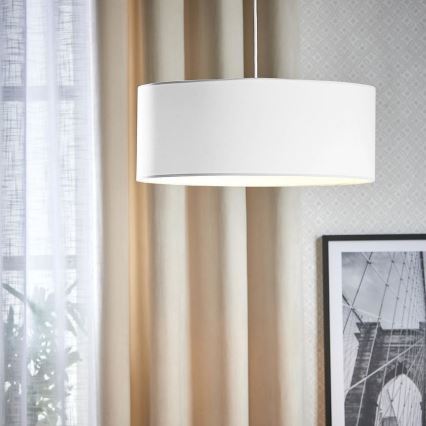 Eglo 79065 - Lühter SITIA 3xE27/60W/230V valge