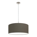 Eglo 79126 - Nööriga lühter PASTERI 1xE27/60W/230V pruun