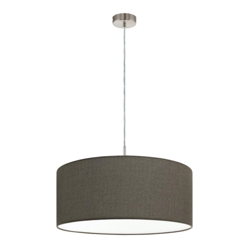 Eglo 79126 - Nööriga lühter PASTERI 1xE27/60W/230V pruun