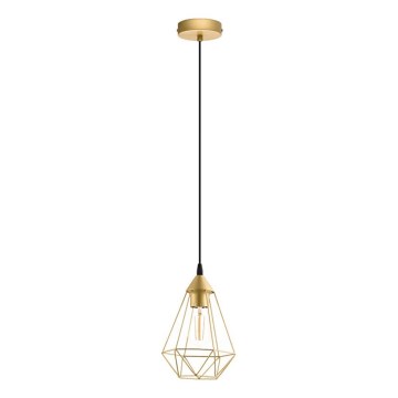 Eglo 79259 - Ripplamp kaabliga BYRON 1xE27/60W/230V messing