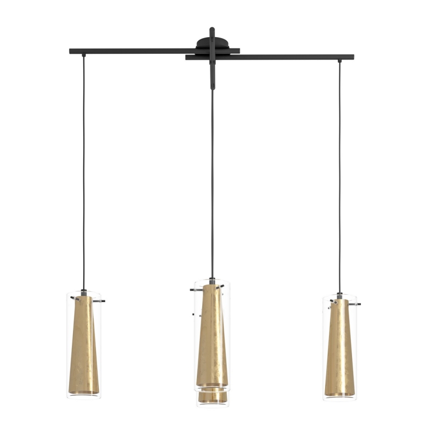 Eglo 79344 - Lühter PINTO GOLD 4xE27/40W/230V kuldne