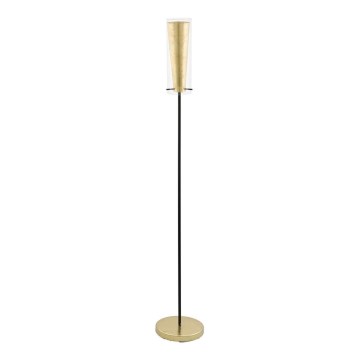 Eglo 79346 - Põrandalamp PINTO GOLD 1xE27/40W/230V kuldne
