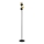 Eglo 79376 - Põrandalamp FIUMARA 2xE27/60W/230V must/kuldne