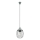 Eglo 79435 - rippvalgusti kaabliga BAMPTON 1xE27/60W/230V hall/must